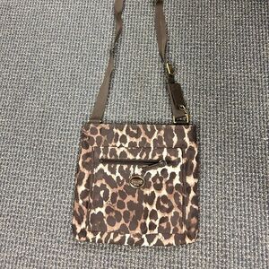 Coach crossbody animal print